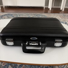 ZERO HALLIBURTON Black Attache